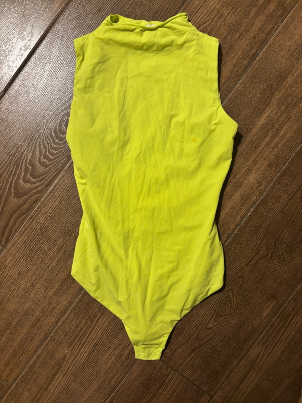 SKIMS Neon Green Bodysuit